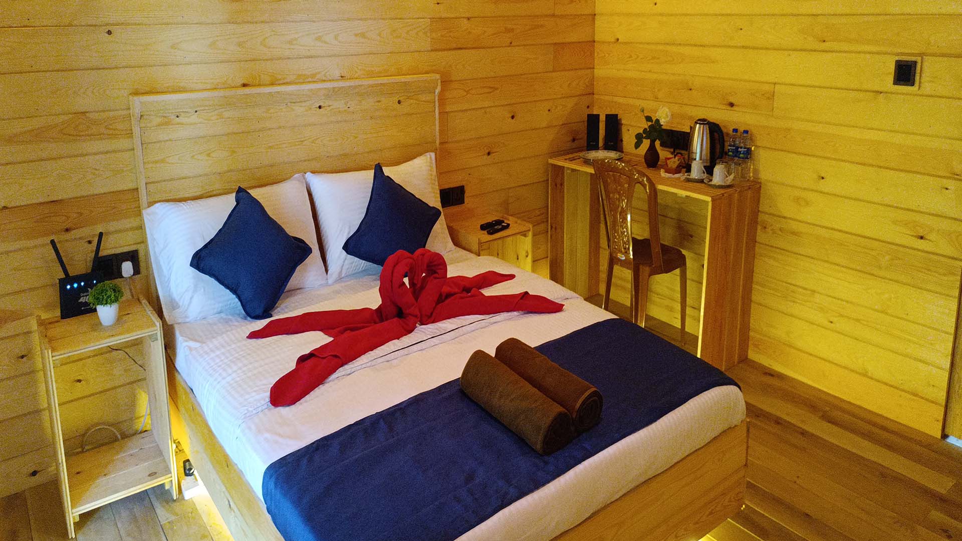 Exterior view of Wood Chalets Ella